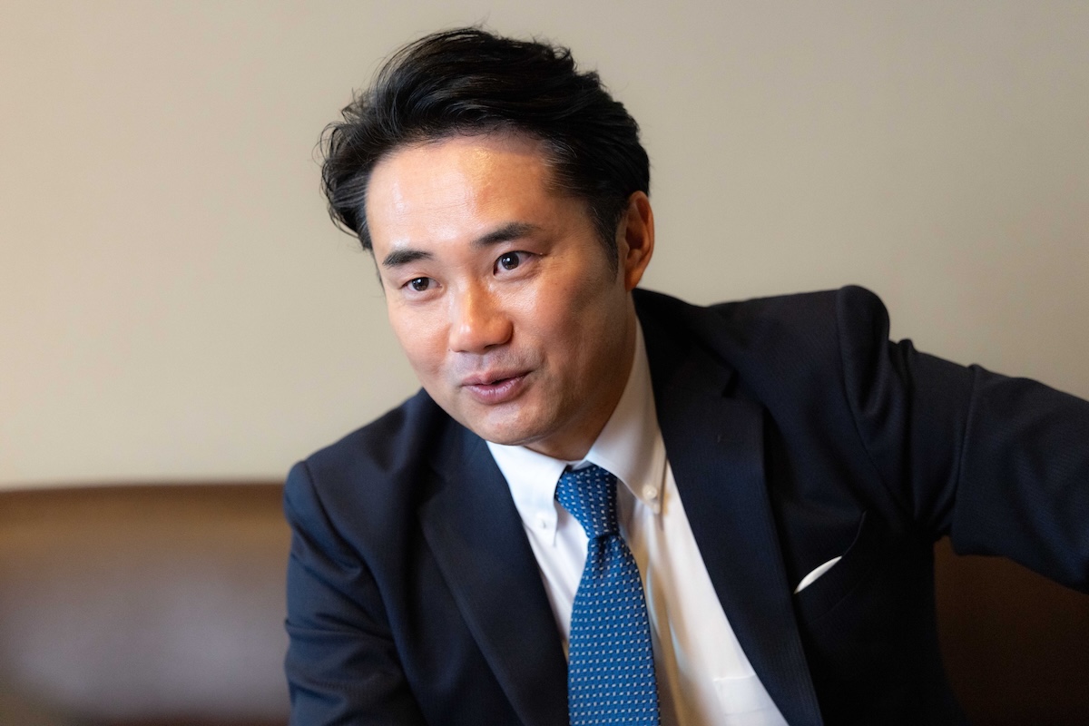 日本経済は「第2次高度成長期」を迎えると予測(撮影:五十嵐美弥)