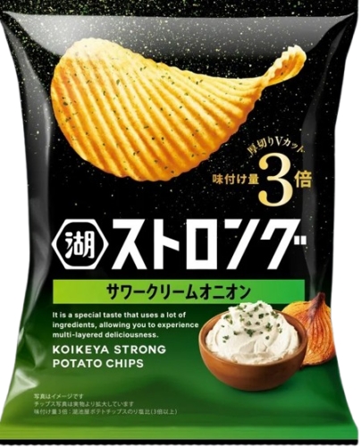 ストロング サワークリームオニオン(湖池屋提供)
