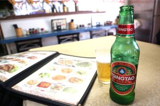 チンタオビールで昼飲みスタート！