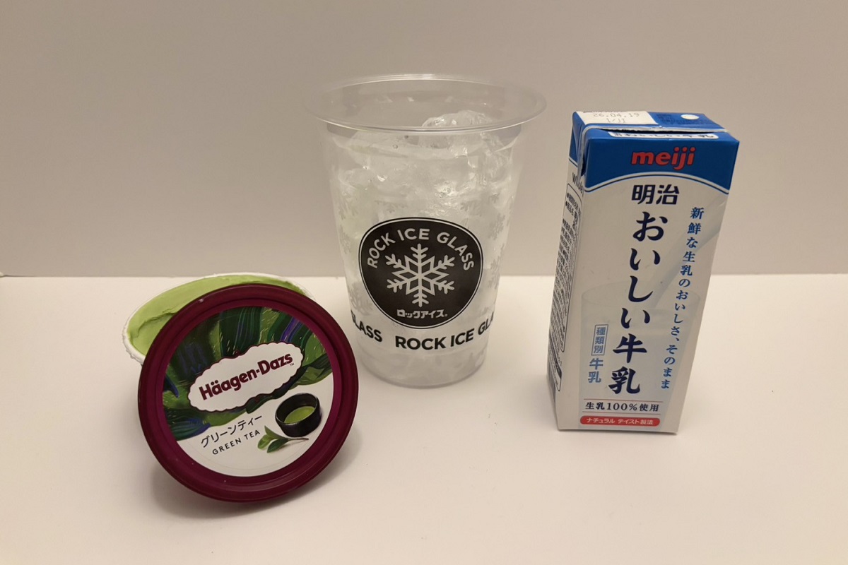 コンビニで買ってきた材料