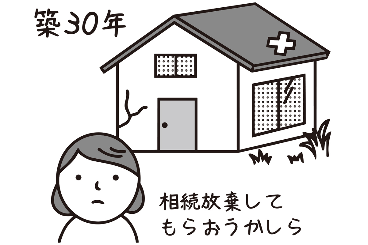 相続で娘が困らないようにしたい(イラスト/大野文彰)
