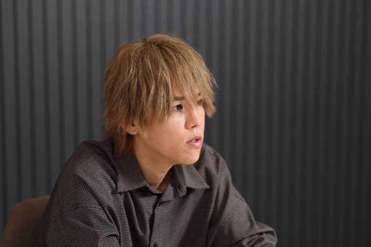 インフルエンサーとAIの未来について語るtoridoriの中山貴之CEO（撮影：杉原賢紀）