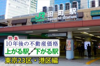 【港区「発展する駅」ランキングの最新トレンド】「田町」「高輪ゲートウェイ」「泉岳寺」が上位ランクイン　「広域品川圏」の開発が区内に引き起こす地殻変動
