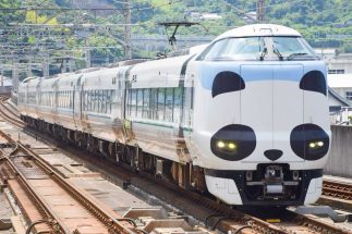 JR西日本の特急「くろしお」で使われている「パンダくろしお」