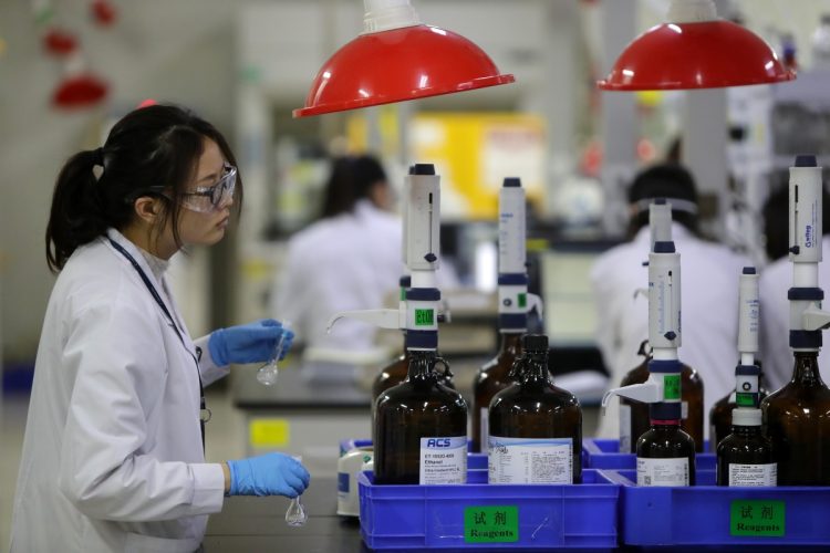 中国CXO業界の現在地は（凱莱英医薬の天津の開発センター。Getty Images）