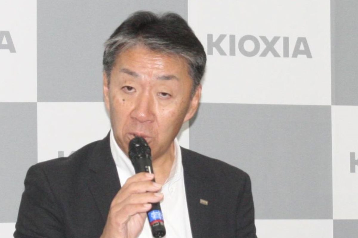 キオクシアHDの太田裕雄社長