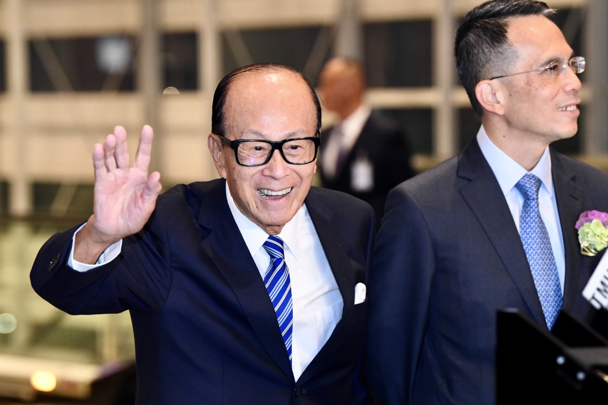 香港を代表する実業家の動きが意味することは(李嘉誠氏。Getty Images)