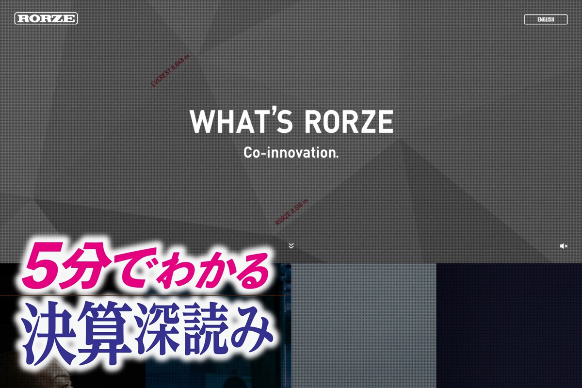 半導体関連装置の受注額が2四半期連続で過去最高を記録したローツェ(ホームページより)