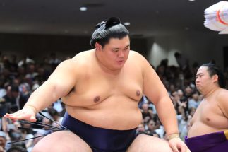 優勝争いを独走する大の里
