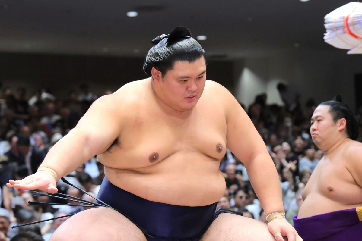 優勝争いを独走する大の里
