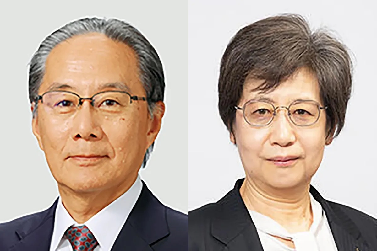 社外取締役としての推定年間報酬は(左から鈴木正規氏、天谷知子氏/ホームページより)