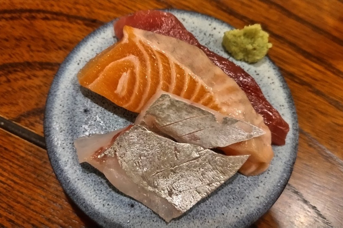 筆者も大満足!絶品刺身のお通し