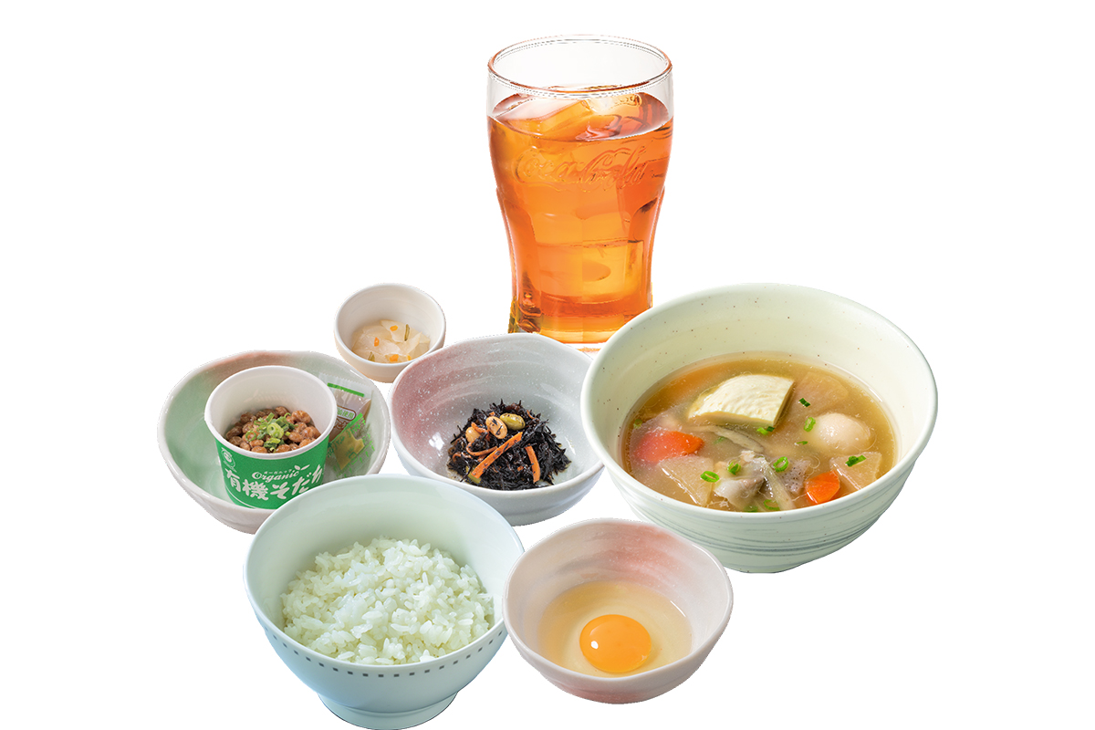 《編集部チョイス2》豚汁定食 714円~(モーニング限定)