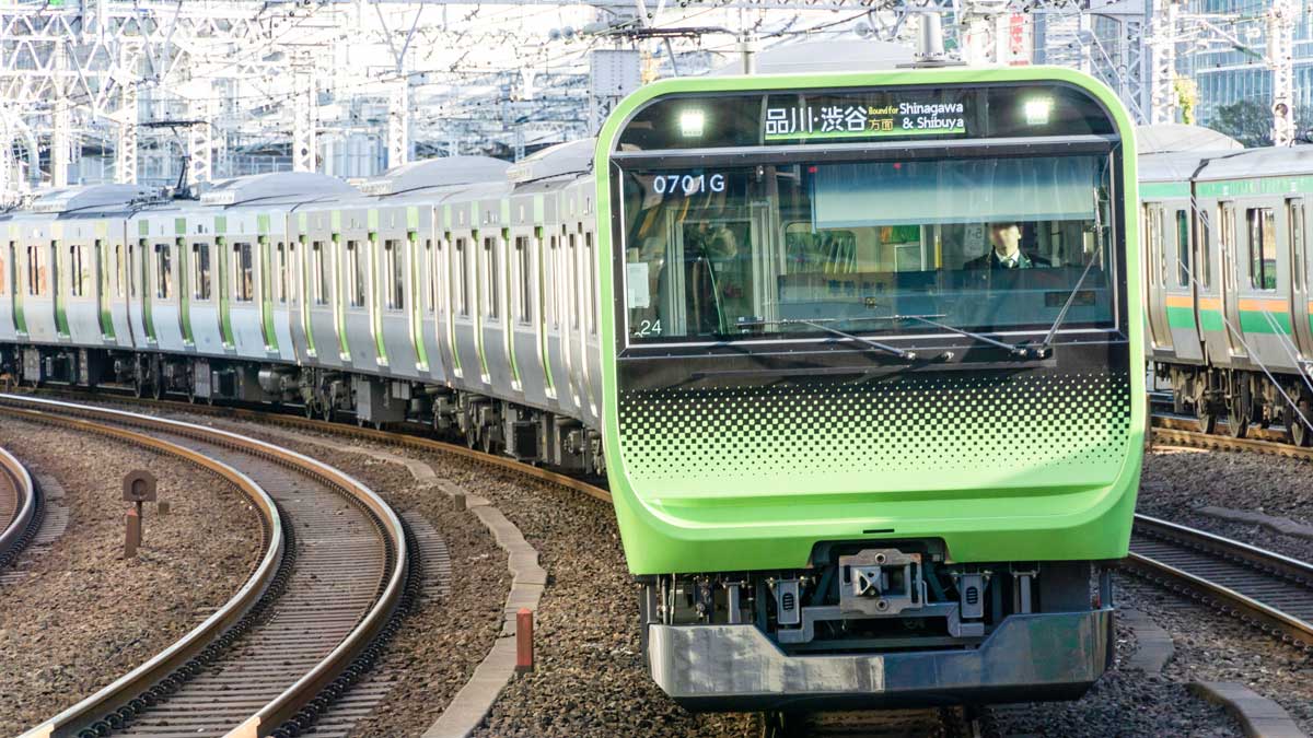 クノールブレムゼ製のオイルフリーコンプレッサーを導入したJR東日本山手線の電車