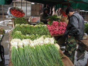 アフガニスタンでは新鮮な野菜も豊富に摂取できた