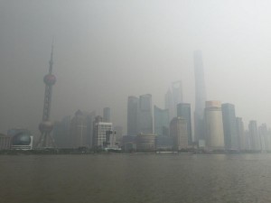 中国でPM2.5対策は喫緊の課題（上海）