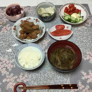 1日3回手作りする食事は、その都度ツイッターにあげている