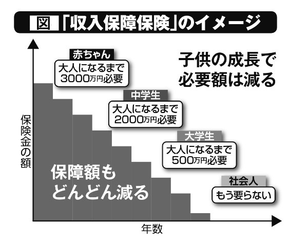 「収入保障保険」のイメージ