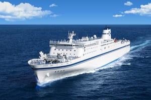 1月25日に就航する太平洋フェリーの新造船「ニューきたかみ」