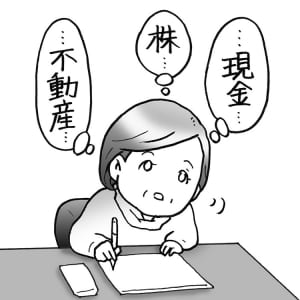 財産整理の遺言書作成で子供の反対がなくなった例も（イラスト：たばやん）