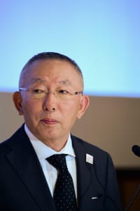 ファーストリテイリング会長兼社長の柳井正氏（AFP/時事）