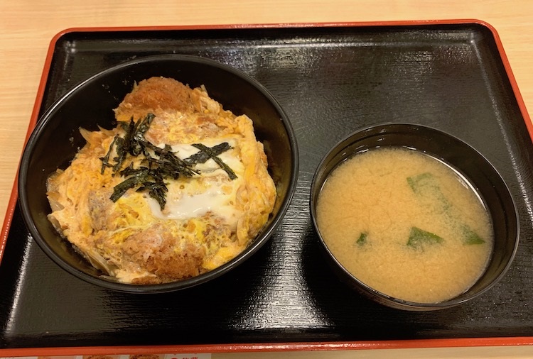 松のやの「ロースかつ丼」