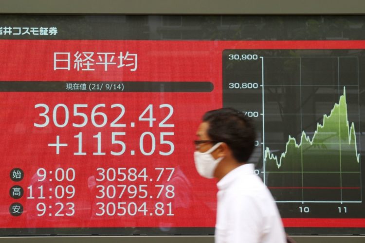 自民党総裁選に向けて日経平均株価も年初来高値を更新（時事通信フォト）