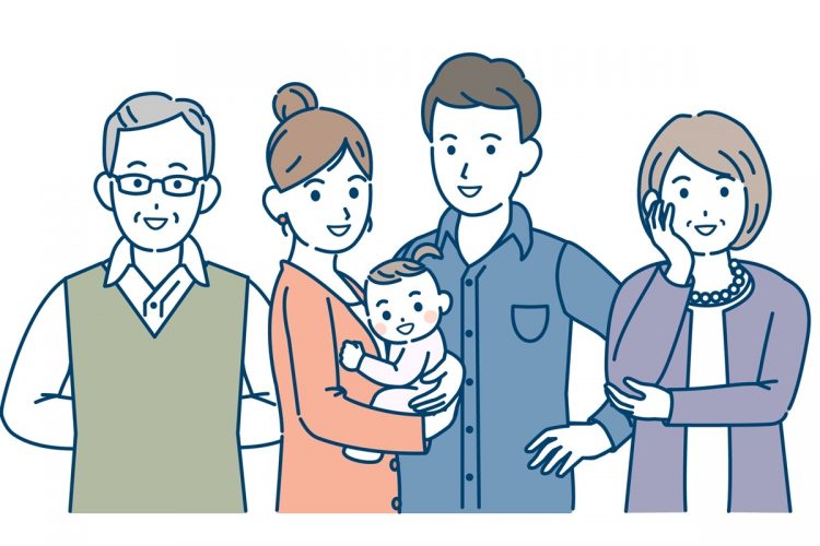 “孫疲れ”に注意（イラスト：イメージマート）