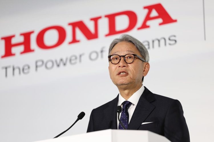 ホンダの三部敏宏・社長が見据える先とは（時事通信フォト）