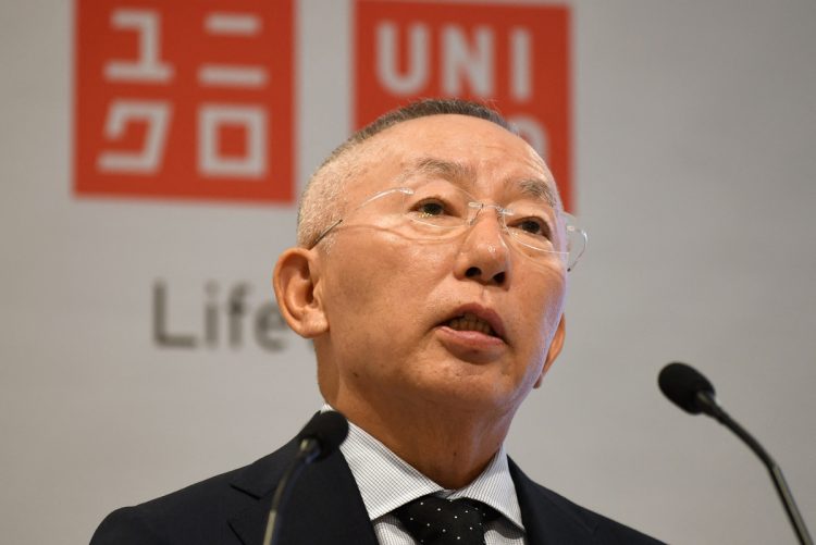 「ユニクロ」創業者でファーストリテイリング会長兼社長の柳井正氏（時事通信フォト）
