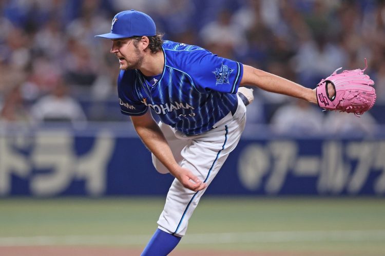 昨年DeNAで活躍したトレバー・バウアー投手（時事通信フォト）
