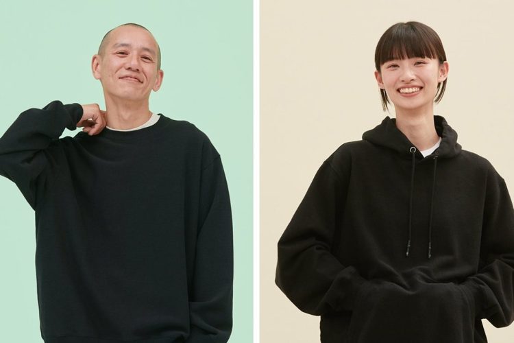ファミリーマートオリジナルのトレーナーとパーカー（写真＝時事通信フォト／ファミリーマート提供）