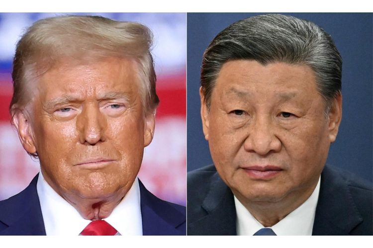 過去には米中が「準同盟関係」だったことも（写真は左からトランプ氏、習近平氏／AFP＝時事）