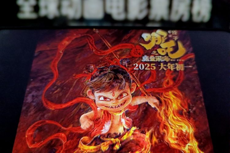 中国のアニメ映画『ナーザ2』が記録的な大ヒットとなっている（Getty Images）