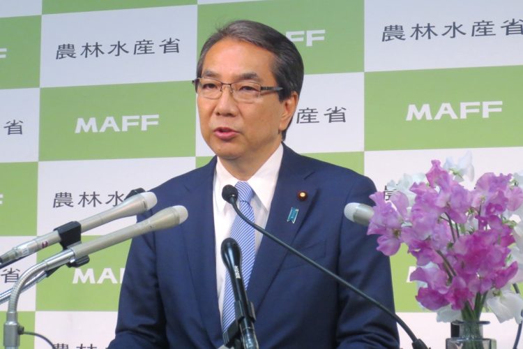 備蓄米放出ぐらいでは根本的な解決にならない（江藤拓農水相・時事通信フォト）