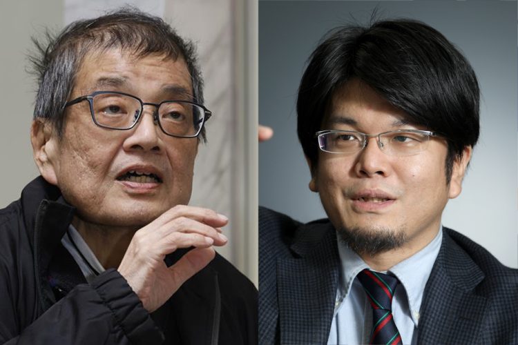 森永卓郎さん（左）の長男・康平氏が父から学んだ教えとは（右＝時事通信フォト）