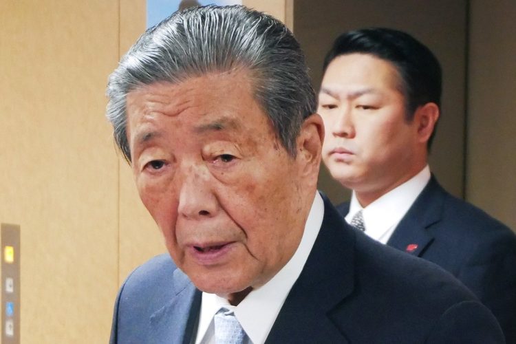「インナー」と呼ばれる自民党税制調査会の顧問も兼ねる森山裕・自民党幹事長（時事通信フォト）