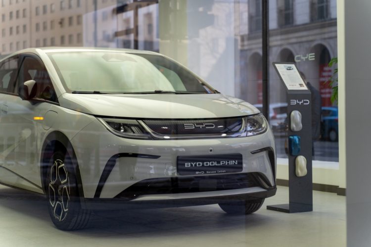 高い成長力を誇り、株価も好調なBYD（Getty Images）
