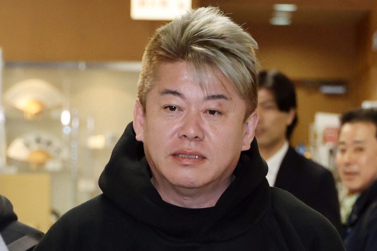 堀江貴文氏は「フジ社長待望論」をどう受け止めているのか（時事通信フォト）