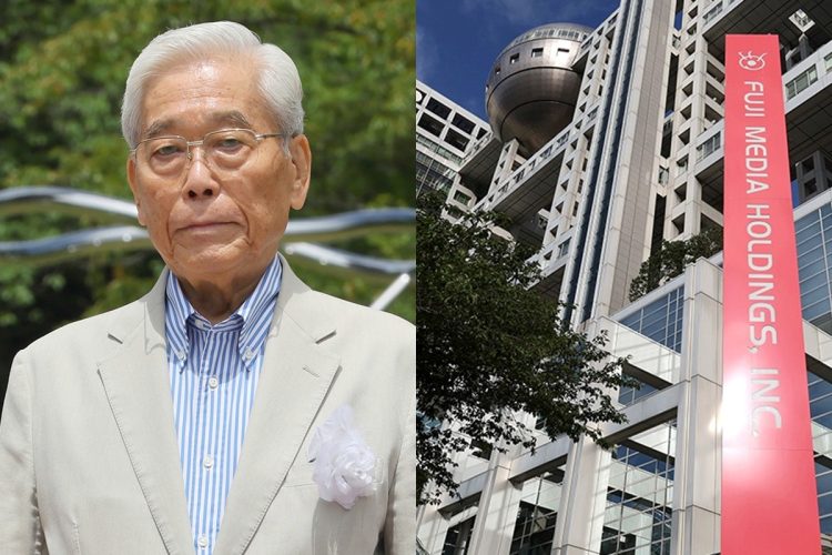 フジテレビ日枝久・元会長（左）に「株主総会に出席しなかった」真相などを聞いた