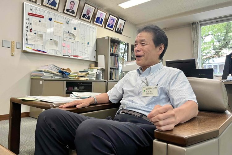 都立新宿山吹高校の永浜裕之校長