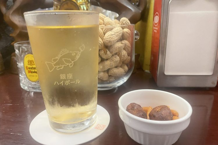 オープン当初から圧倒的人気を誇るハイボール