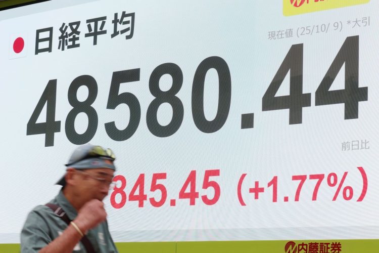 先週の日経平均は大幅上昇（写真・時事通信フォト）