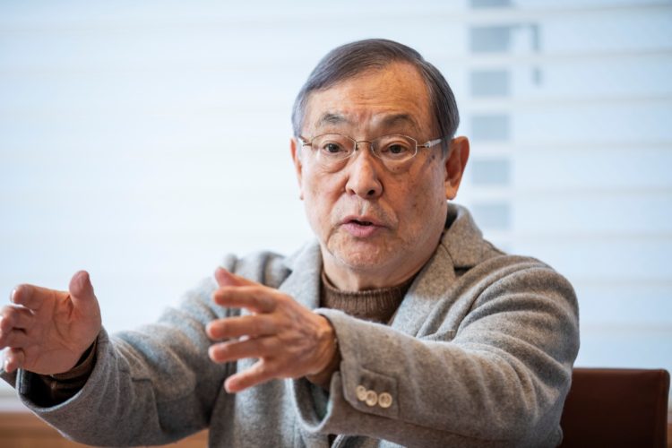 ビジネス・ブレークスルー大学大学院の学長も務める、経営コンサルタントの大前研一氏