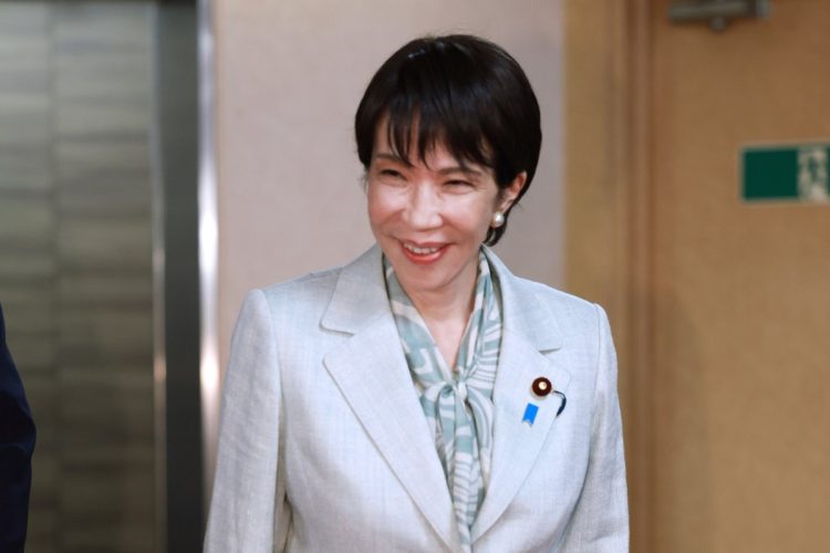 自民党の新総裁となった高市早苗氏（写真：時事通信フォト）