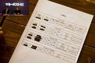 鈴木智彦氏が取材で入手した資料を解説する貴重な機会となっている（本編動画より）