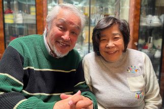 原田大二郎・規梭子夫妻
