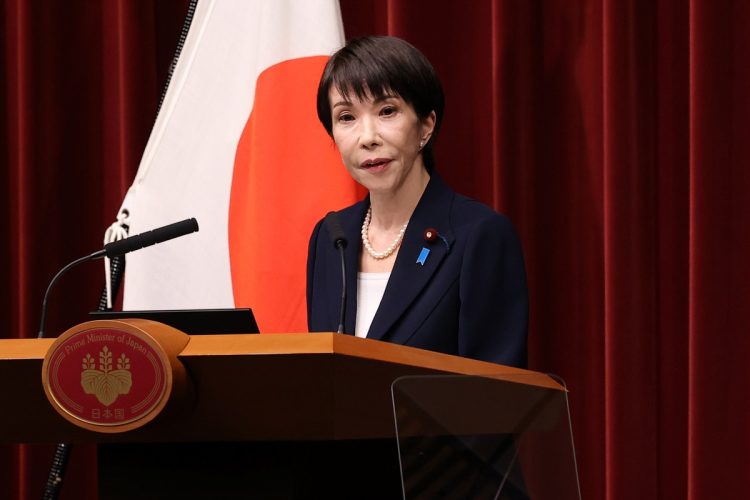 総選挙後の日本政界を待ち受ける大再編劇を相関図で解説する（高市早苗・首相。写真／EPA＝時事）