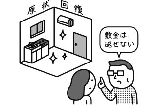 かなりきれいに使用していたのに…（イラスト／大野文彰）