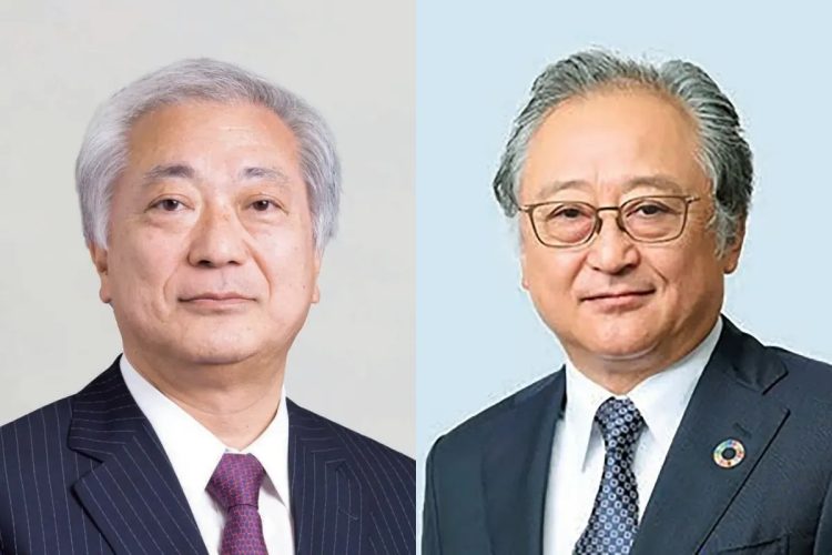 仕事内容も様々（左から勝栄二郎氏、木下康司氏／ホームページより）